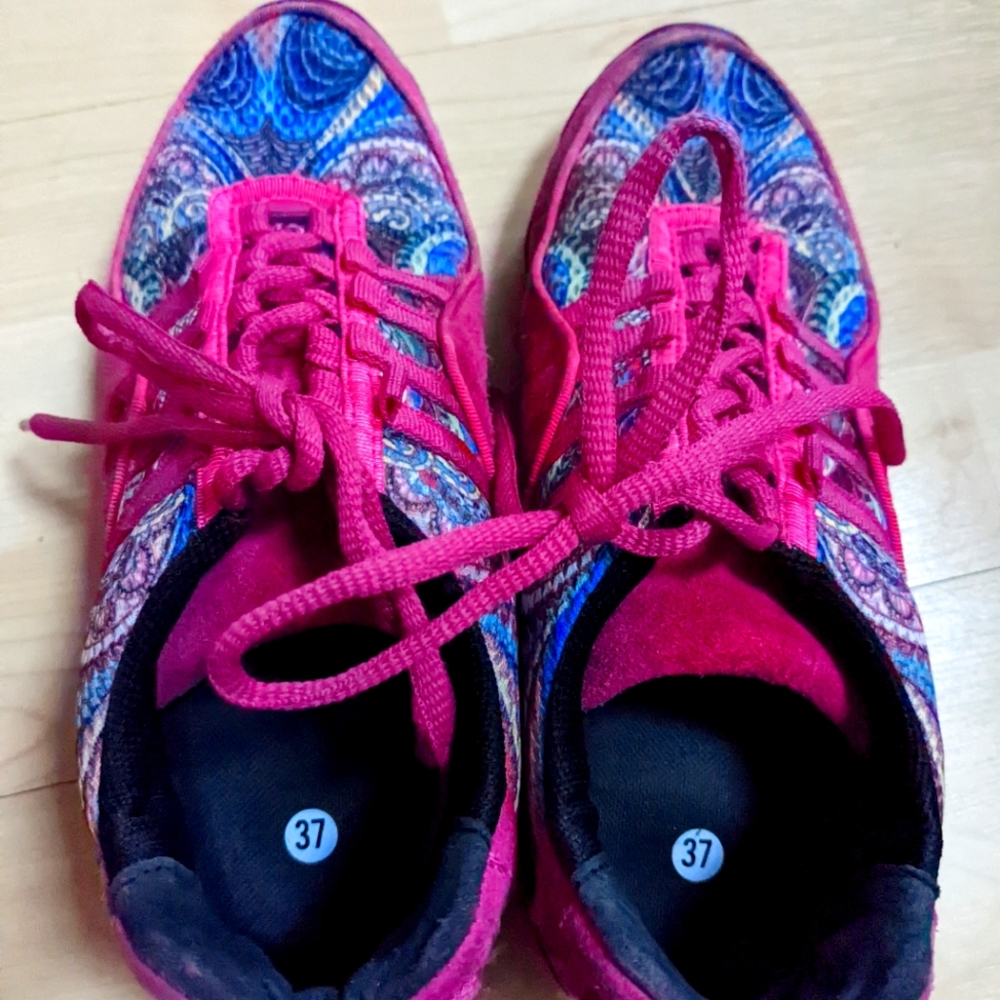 Practice dance shoes